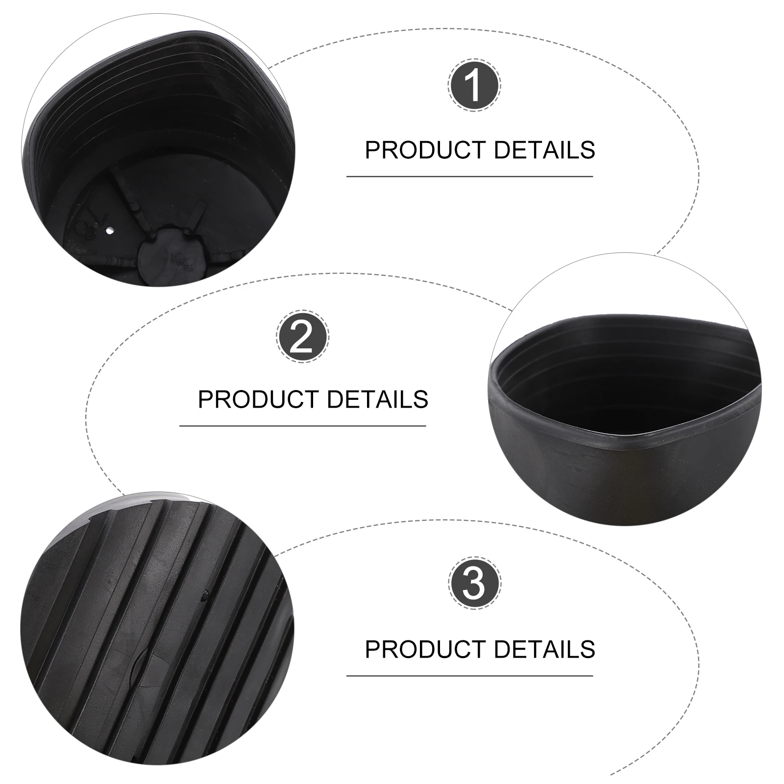 2Pcs PVC Round Foot Cover Non-slip Pad Ladder Feet Protector Home Folding Pads Casters Black Durable Anti-skid Construction
2Pcs PVC Round Foot Cover Non-slip Pad Ladder Feet Protector Home Folding Pads Casters Black Durable Anti-skid Construction