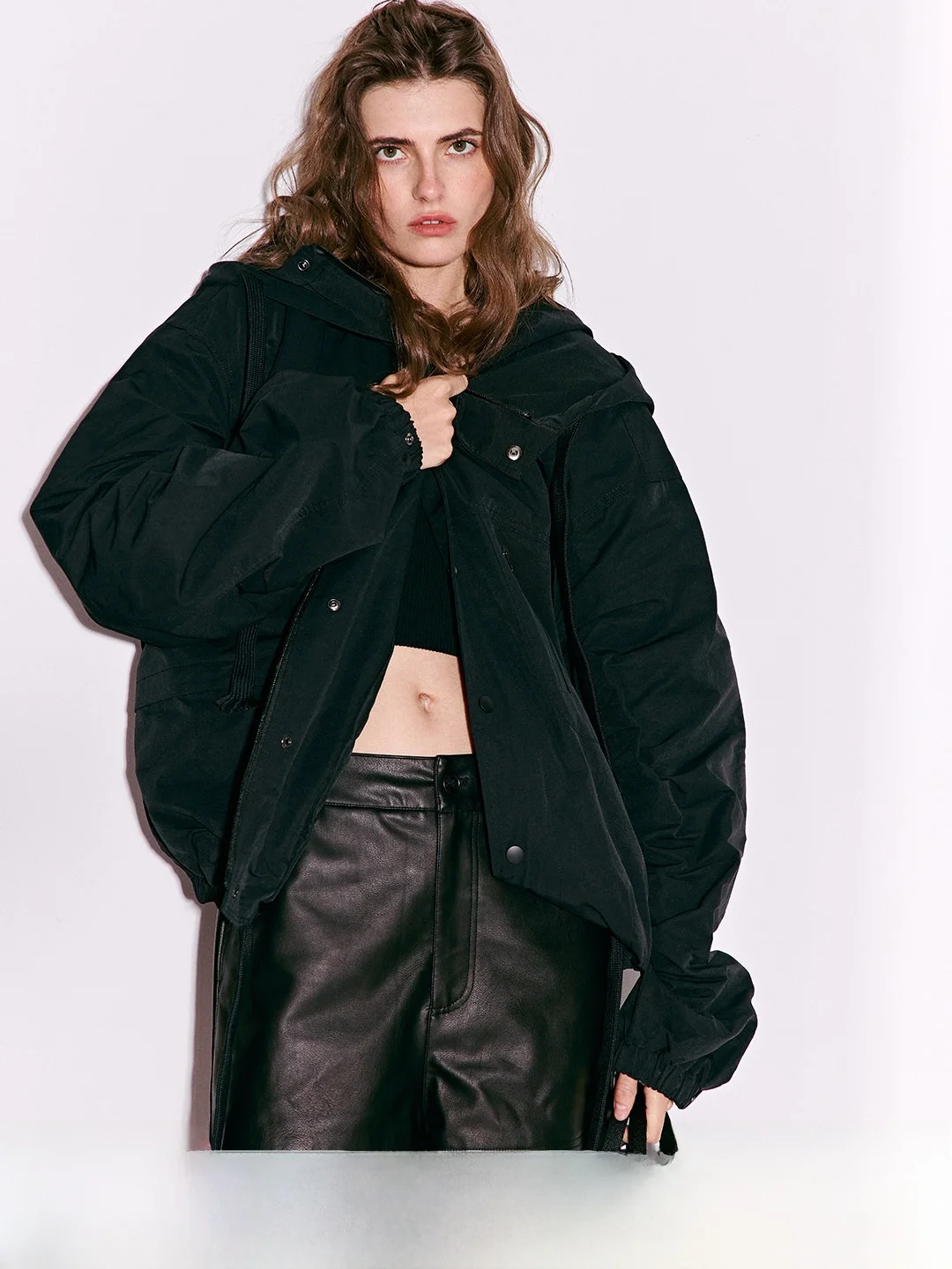 Luna7xi American Retro Casual Jacket Loose Fit Women's High-Rise Short Coat Multi-Pocket Workwear Outerwear Stylish Hooded
Luna7xi American Retro Casual Jacket Loose Fit Women's High-Rise Short Coat Multi-Pocket Workwear Outerwear Stylish Hooded