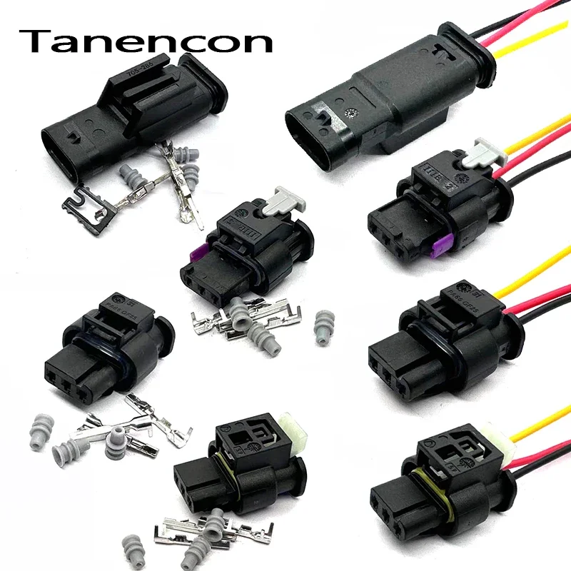 1 Set 3 Pin Car Reversing Radar Connector 7615490-03 872-858-541 Oil Pressure Sensor Plug 1718653-1 1-1718644-2 for VW Benz
1 Set 3 Pin Car Reversing Radar Connector 7615490-03 872-858-541 Oil Pressure Sensor Plug 1718653-1 1-1718644-2 for VW Benz