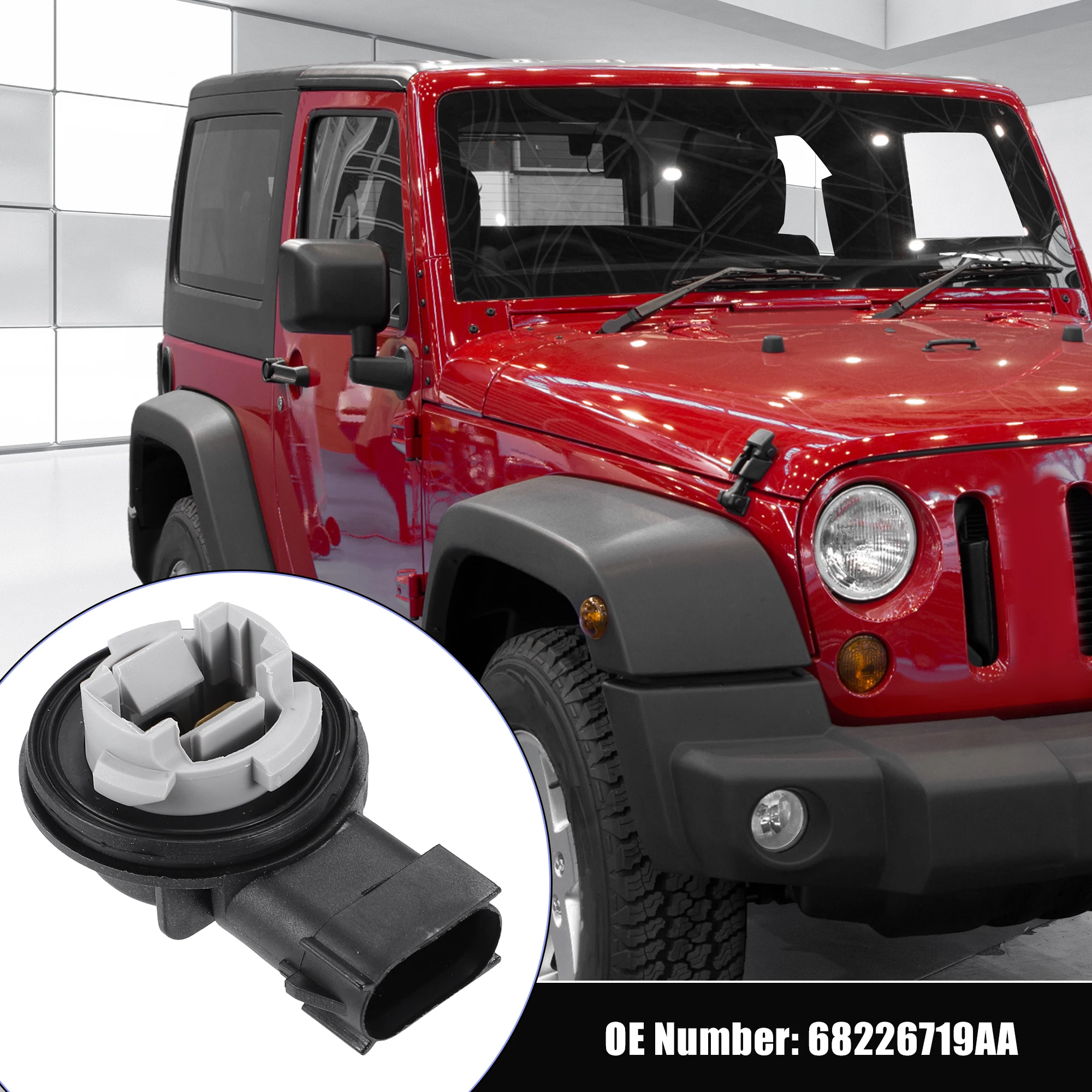Uxcell № 68226719aa, розетка для указателя поворота для Jeep Wrangler JK JKU 2007-2018, передняя лампа для парковки, розетка
Uxcell № 68226719aa, розетка для указателя поворота для Jeep Wrangler JK JKU 2007-2018, передняя лампа для парковки, розетка