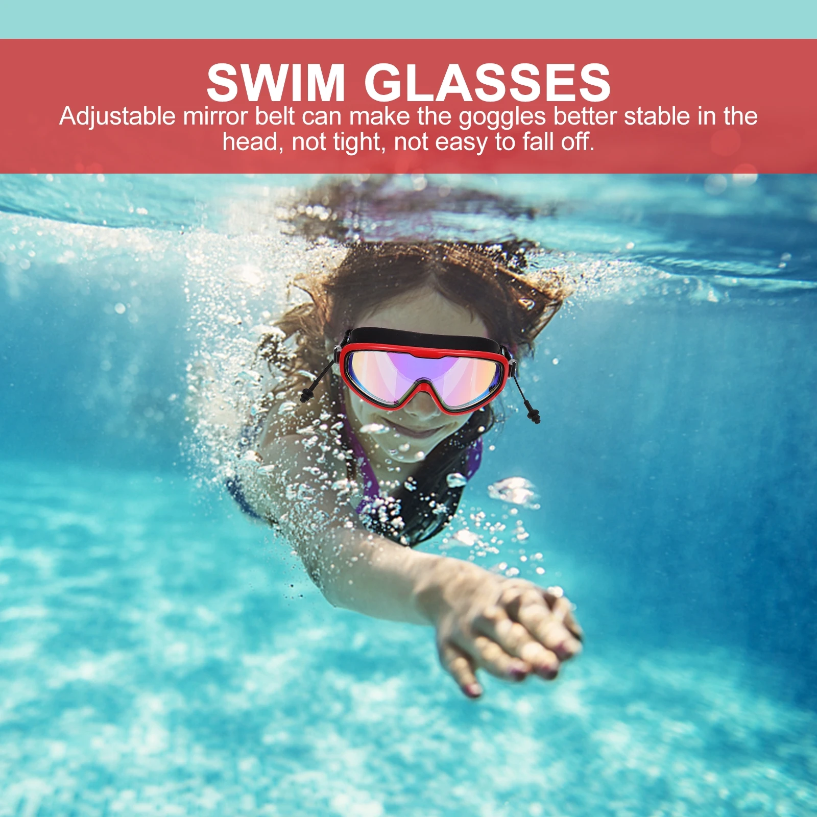 Full Frame Waterproof Anti-Fog Swim Goggles Adjustable Mirror Belt Sealed Silicone Ring for Diving Swimming Tool Adult Practical
Full Frame Waterproof Anti-Fog Swim Goggles Adjustable Mirror Belt Sealed Silicone Ring for Diving Swimming Tool Adult Practical