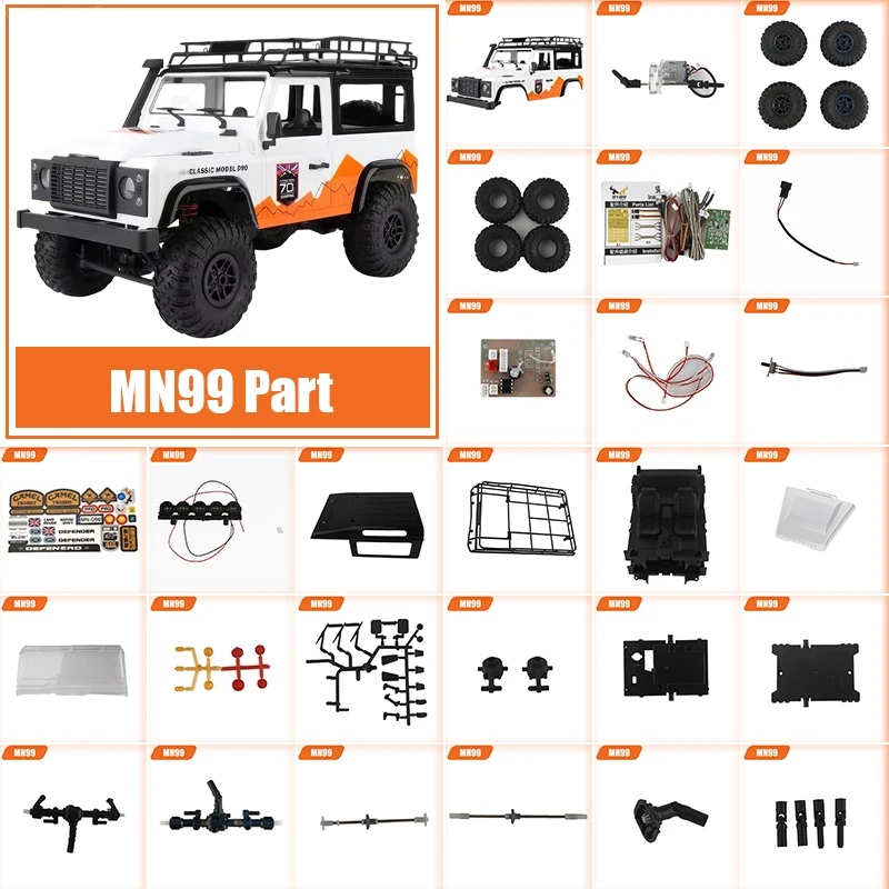 MN-MODEL Original factory components, steering gear, receiving board. Remote control, drive shaft 100% applicable MN99S/99/98
MN-MODEL Original factory components, steering gear, receiving board. Remote control, drive shaft 100% applicable MN99S/99/98