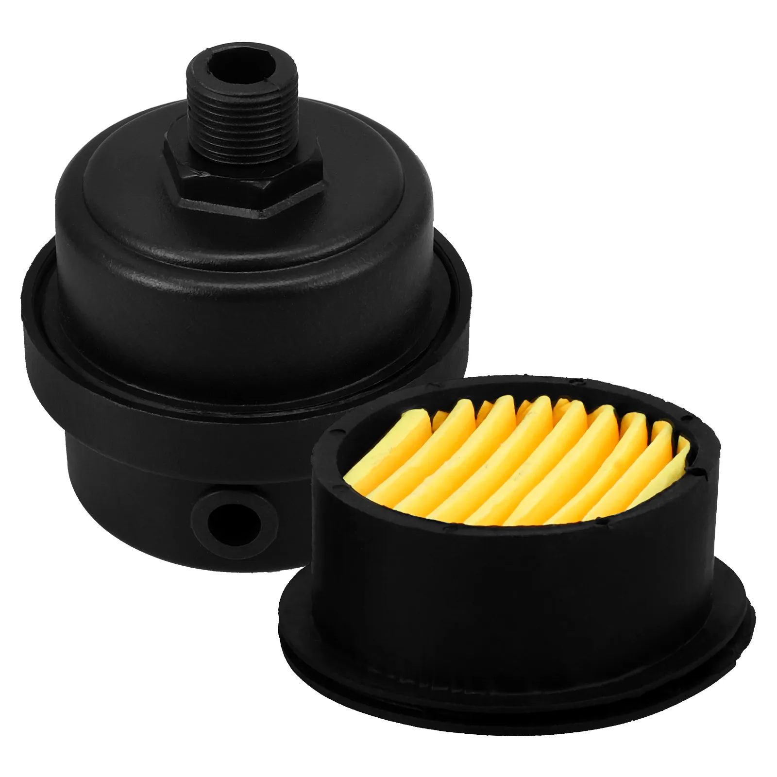 Air Compressor Intake Filter Sound Muffler 16Mm Connector For Screw Piston Generator Blowers Ports Replacement Parts Efficient
Air Compressor Intake Filter Sound Muffler 16Mm Connector For Screw Piston Generator Blowers Ports Replacement Parts Efficient