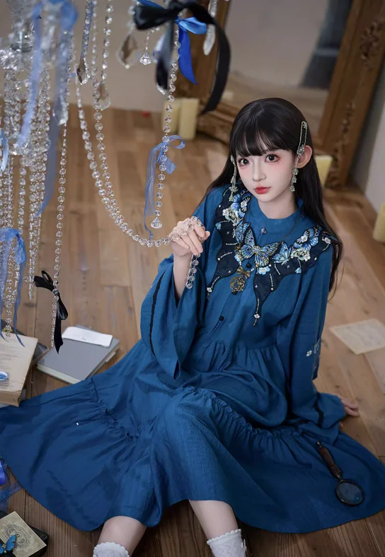 Summer and Autumn Lolita Set Spring and Summer Elegant Embroidered Bow Bead Decoration 4-piece Hanfu Women Daily Party Clothing
Summer and Autumn Lolita Set Spring and Summer Elegant Embroidered Bow Bead Decoration 4-piece Hanfu Women Daily Party Clothing