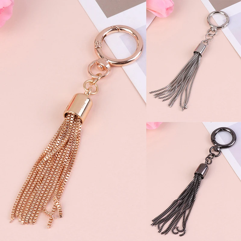NEW Decoration Buckle Tassel Pendant Keychain Handbag Bag Purse Hardware Accessories Decor Tassel
NEW Decoration Buckle Tassel Pendant Keychain Handbag Bag Purse Hardware Accessories Decor Tassel