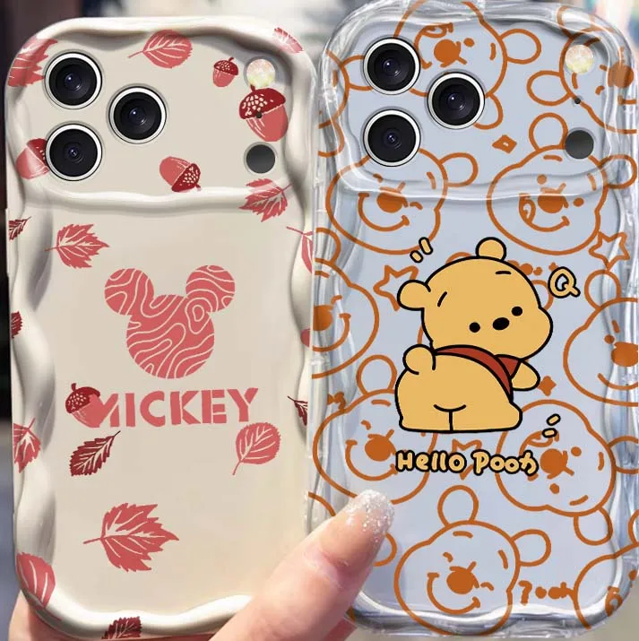 Disney Stitch Mickey Pooh For Apple iPhone 17 16 16E 15 14 13 12 11 XS X Pro Max Plus Wave Oil Cover Soft Funda Phone Case
Disney Stitch Mickey Pooh For Apple iPhone 17 16 16E 15 14 13 12 11 XS X Pro Max Plus Wave Oil Cover Soft Funda Phone Case