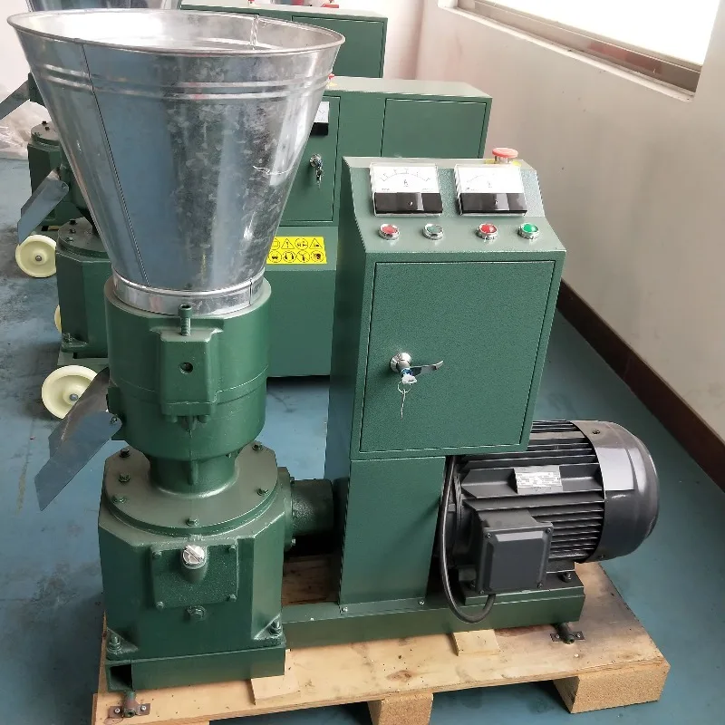 Low Noise Level Sawdust Wood Biomass Pellet Making Machine