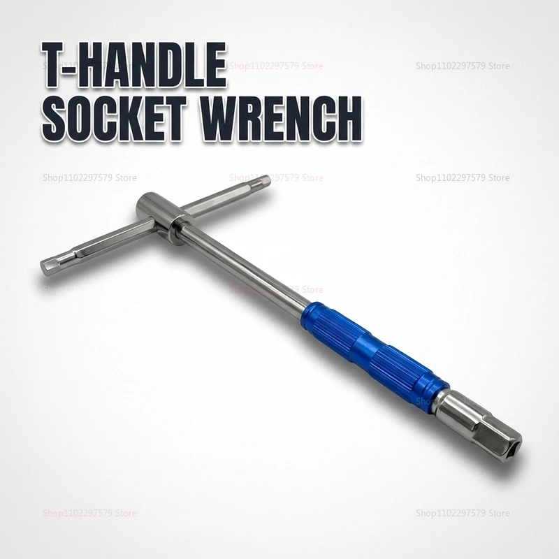 T Handle Extension Rod Hex Allen Wrench T-Type Socket Spanner Replacement Sleeve for Automotive Repair and Home Tool Use
T Handle Extension Rod Hex Allen Wrench T-Type Socket Spanner Replacement Sleeve for Automotive Repair and Home Tool Use