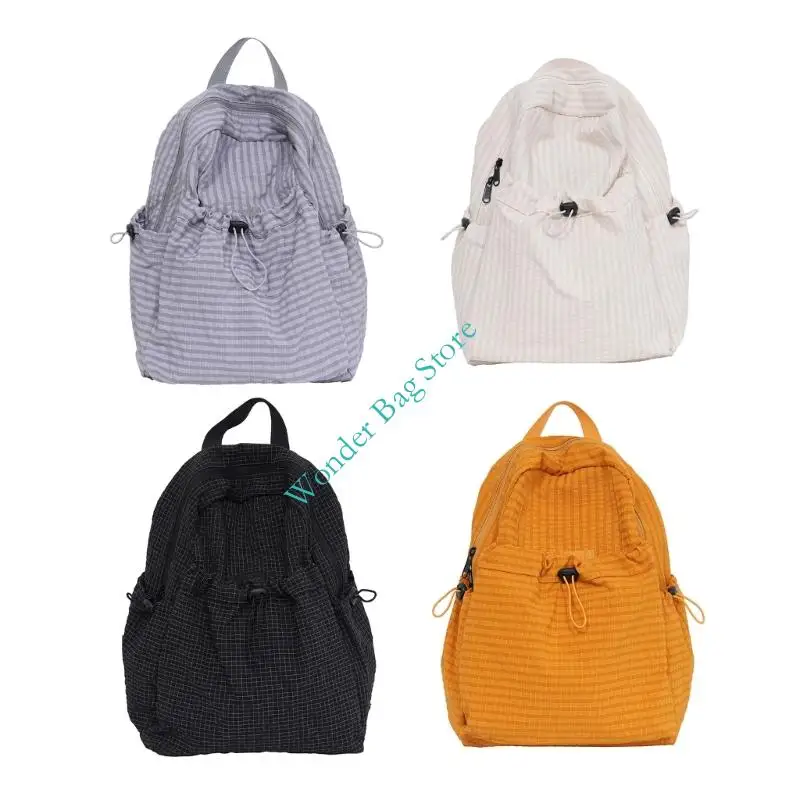 Trendy Checkered Print Nylon School Bag Multiple Pockets Laptop Backpack With Ergonomic Shoulder Strap For Hiking Camping Travel
Trendy Checkered Print Nylon School Bag Multiple Pockets Laptop Backpack With Ergonomic Shoulder Strap For Hiking Camping Travel