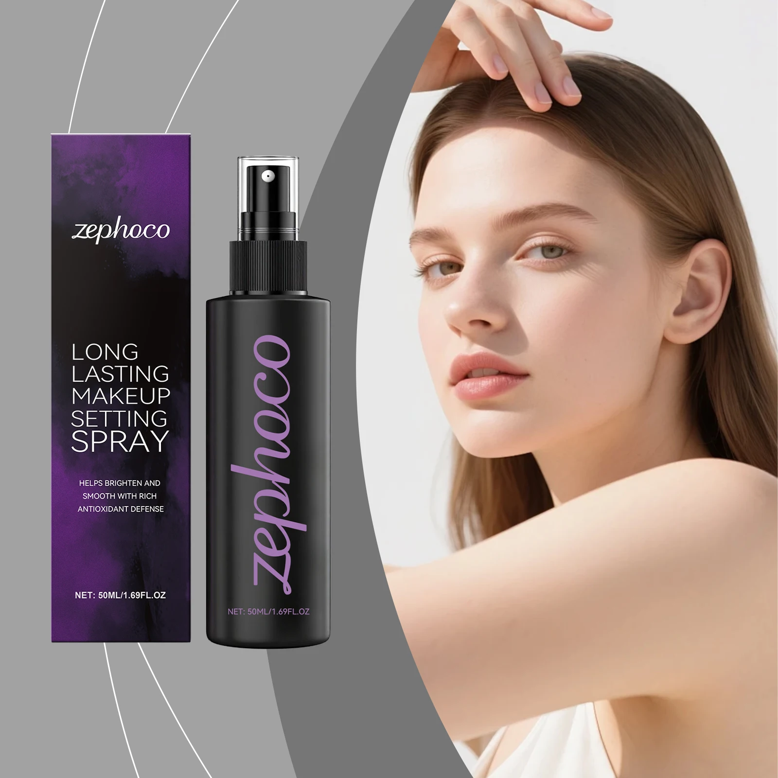 Waterproof Makeup Setting Spray - Lightweight, Oil-Control, Matte, Hydrating, Refreshing, Long-Wearing, Smooth Finish
Waterproof Makeup Setting Spray - Lightweight, Oil-Control, Matte, Hydrating, Refreshing, Long-Wearing, Smooth Finish