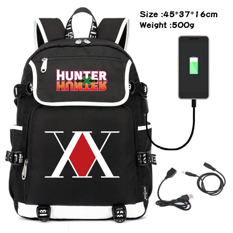 Anime Hunter X Hunter Backpack Laptop Kawaii Travel Bags Teens Schoolbag Boys Girls Student Book Bag Cartoon Laptop Bags Gift
Anime Hunter X Hunter Backpack Laptop Kawaii Travel Bags Teens Schoolbag Boys Girls Student Book Bag Cartoon Laptop Bags Gift