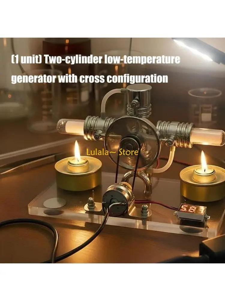 Двигатель Стирлинга Y4QA пересекает двухцилиндровую миниатюрную модель парового двигателя, простую в использовании
Двигатель Стирлинга Y4QA пересекает двухцилиндровую миниатюрную модель парового двигателя, простую в использовании