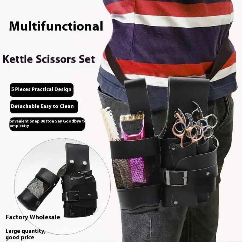 Barber Hair Scissor Bag Clips Comb Case Hairdressing Barber Holster Bags Holder Tool Salon Waist Pack Belt PU Leather Bag"
Barber Hair Scissor Bag Clips Comb Case Hairdressing Barber Holster Bags Holder Tool Salon Waist Pack Belt PU Leather Bag"