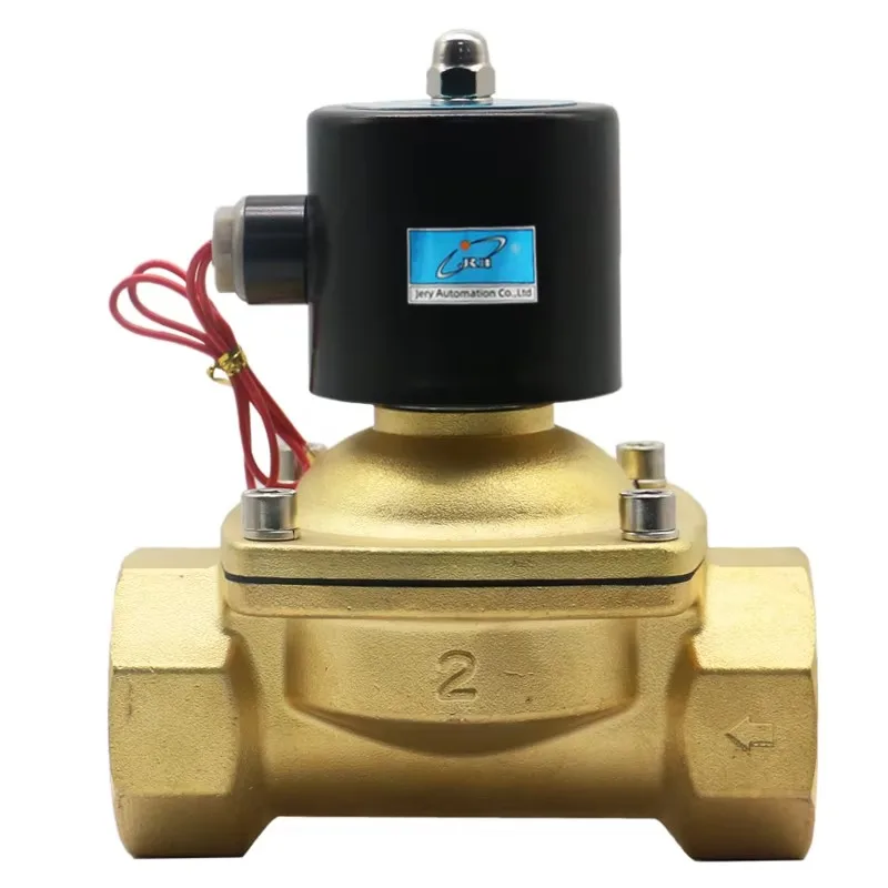 2W500-50 AC220V 2/2 Way 2 Inch Brass Material Normally Closed Electric Water Solenoid Valve
2W500-50 AC220V 2/2 Way 2 Inch Brass Material Normally Closed Electric Water Solenoid Valve