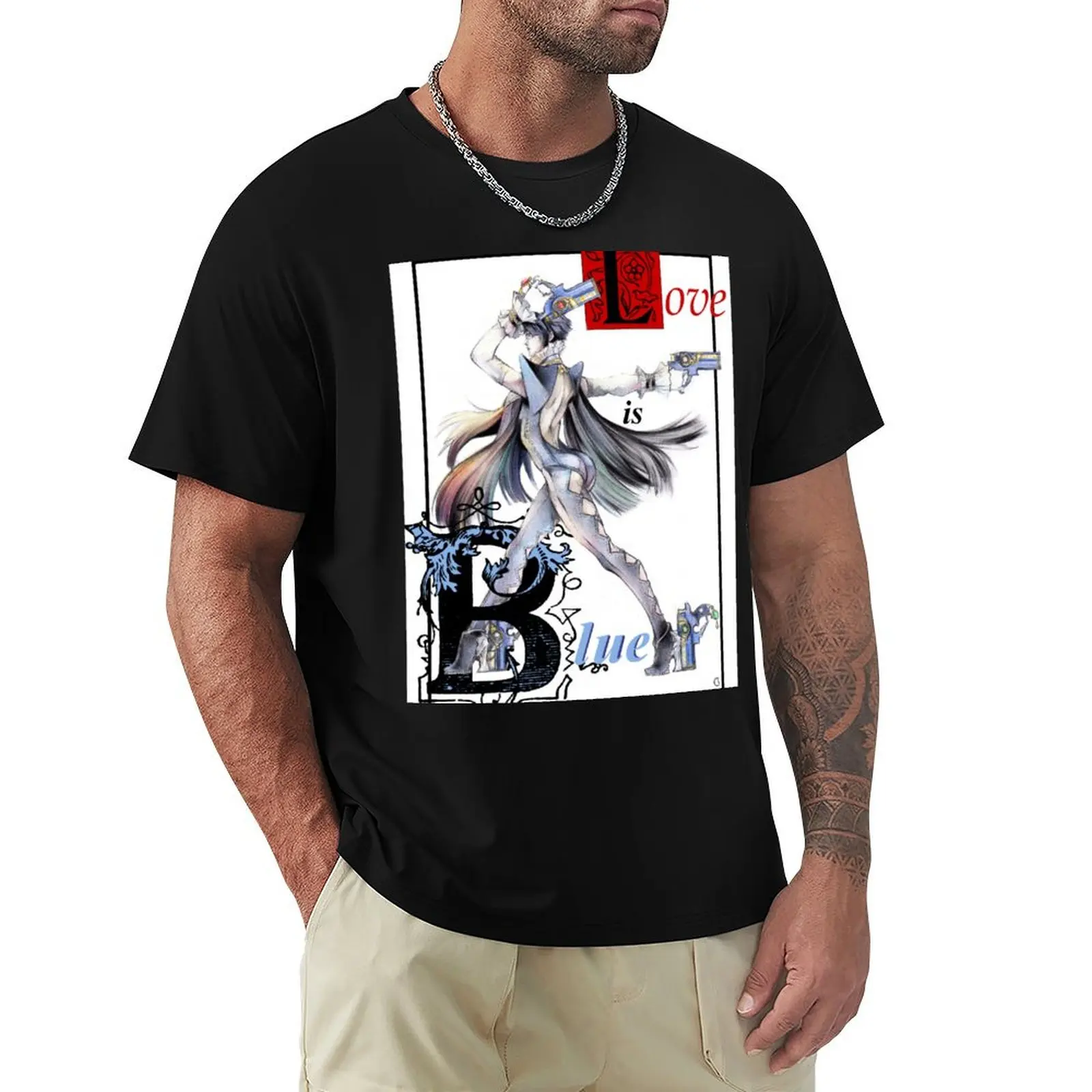 Bayonetta Love is Blue T-Shirt Summer Sports Quick Dry T-Shirt
Bayonetta Love is Blue T-Shirt Summer Sports Quick Dry T-Shirt
