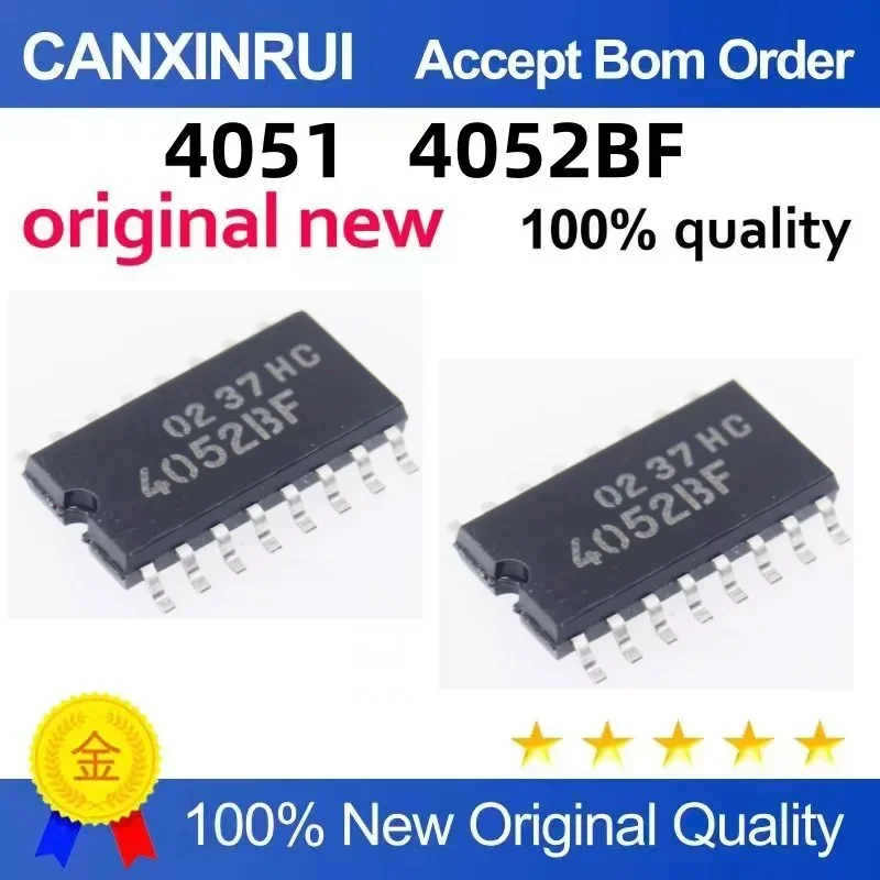 (5-100 pieces) New TC4052BF 4052BF TC4051BF 4051BF SOP16 5.2mm mid body chip IC
(5-100 pieces) New TC4052BF 4052BF TC4051BF 4051BF SOP16 5.2mm mid body chip IC
