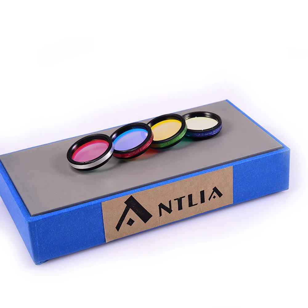 ANTLIA 1.25 inch V-Series LRGB Pro Filter Light Pollution Suppression 1:1 Color Balance Anti-Halo Astrophotography Parfocal
ANTLIA 1.25 inch V-Series LRGB Pro Filter Light Pollution Suppression 1:1 Color Balance Anti-Halo Astrophotography Parfocal