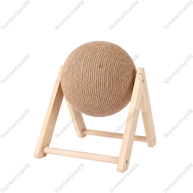 Cat Scratch Board, Cat Toy, Wooden Cat Scratch Ball, Grinding Claw, Hand Wrapped Sword Hemp Rope, Climbing Frame, Durable
Cat Scratch Board, Cat Toy, Wooden Cat Scratch Ball, Grinding Claw, Hand Wrapped Sword Hemp Rope, Climbing Frame, Durable