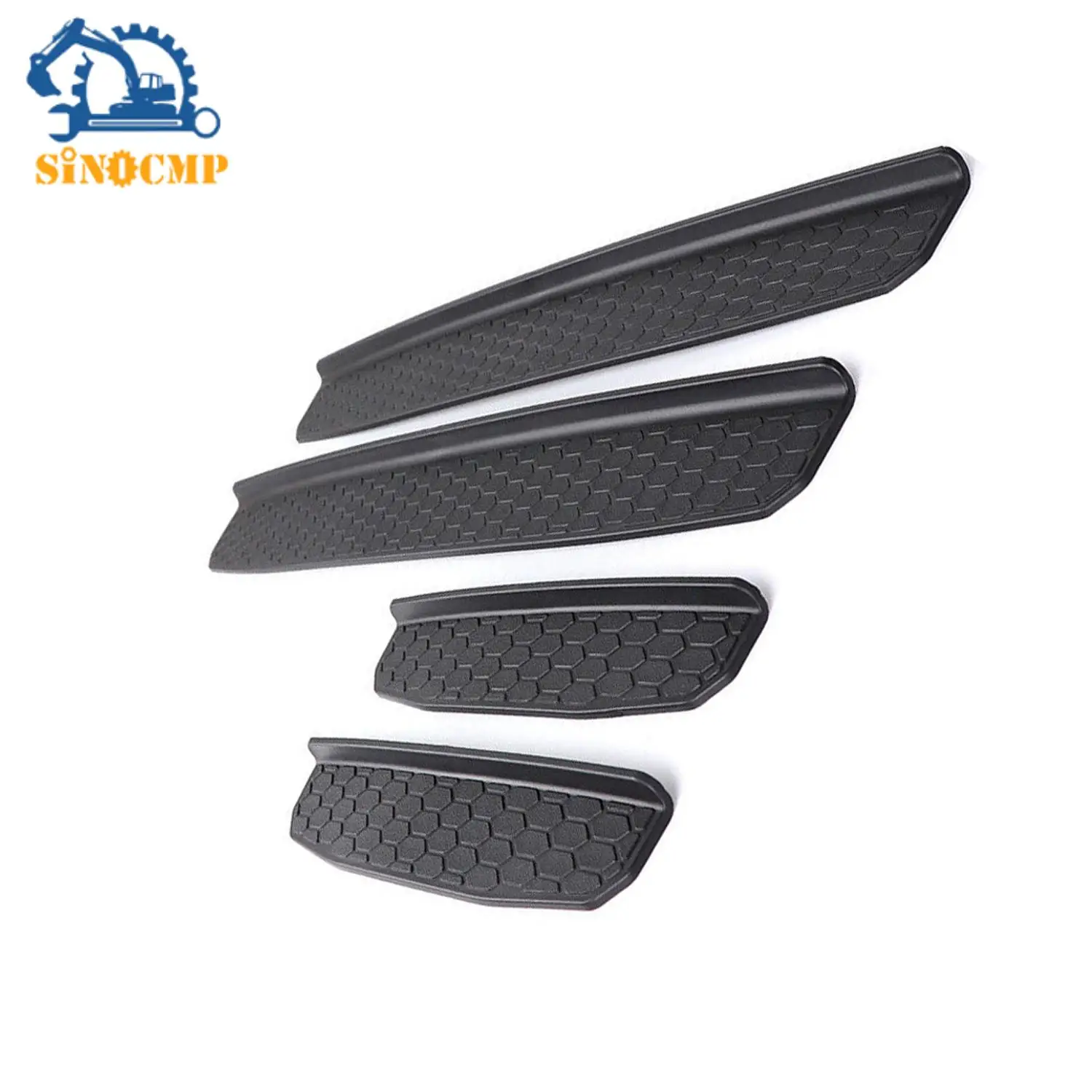 SINOCMP 4 шт., накладка на порог для Jeep Wrangler JL JT 2018-2023, автомобильные аксессуары для интерьера
SINOCMP 4 шт., накладка на порог для Jeep Wrangler JL JT 2018-2023, автомобильные аксессуары для интерьера