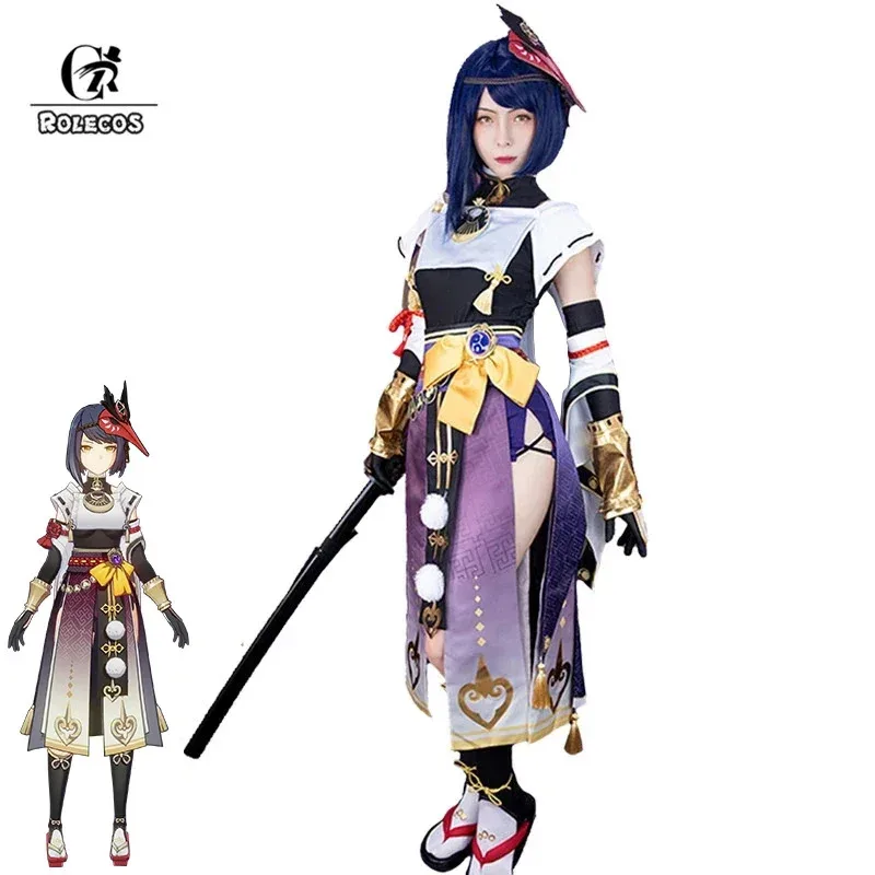 FC6ROLECOS Kujou Sara Cosplay Genshin Impact Costume Sara Cosplay Costume Women Dress Outfits Halloween Full Set with Red H @ FC
FC6ROLECOS Kujou Sara Cosplay Genshin Impact Costume Sara Cosplay Costume Women Dress Outfits Halloween Full Set with Red H @ FC
