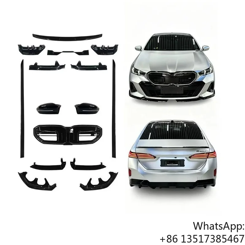 Gloss Black ABS Body Kit 2024+ For BMW New 5 Series G60 G68 Upgrade MP Style Front Lip Side Skirt Rear Diffuser
Gloss Black ABS Body Kit 2024+ For BMW New 5 Series G60 G68 Upgrade MP Style Front Lip Side Skirt Rear Diffuser