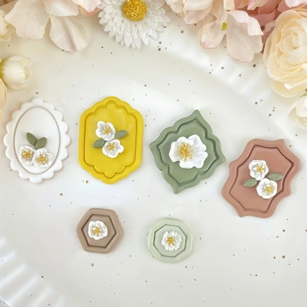 6pcs Vintage Frame Shape Polymer Clay Cutters | Embossing Clay Cutters for Earrings Jewelry Clay Crafts Making DIY Hand Tools
6pcs Vintage Frame Shape Polymer Clay Cutters | Embossing Clay Cutters for Earrings Jewelry Clay Crafts Making DIY Hand Tools