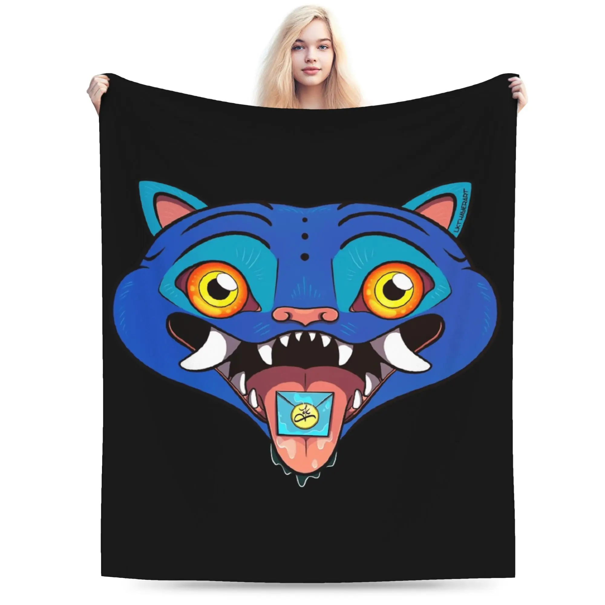 K-pop Demon Hunters Derpy Tiger плюшевое одеяло детское фланелевое одеяло для домашнего декора теплое мягкое качественное покрывало идея подарка
K-pop Demon Hunters Derpy Tiger плюшевое одеяло детское фланелевое одеяло для домашнего декора теплое мягкое качественное покрывало идея подарка