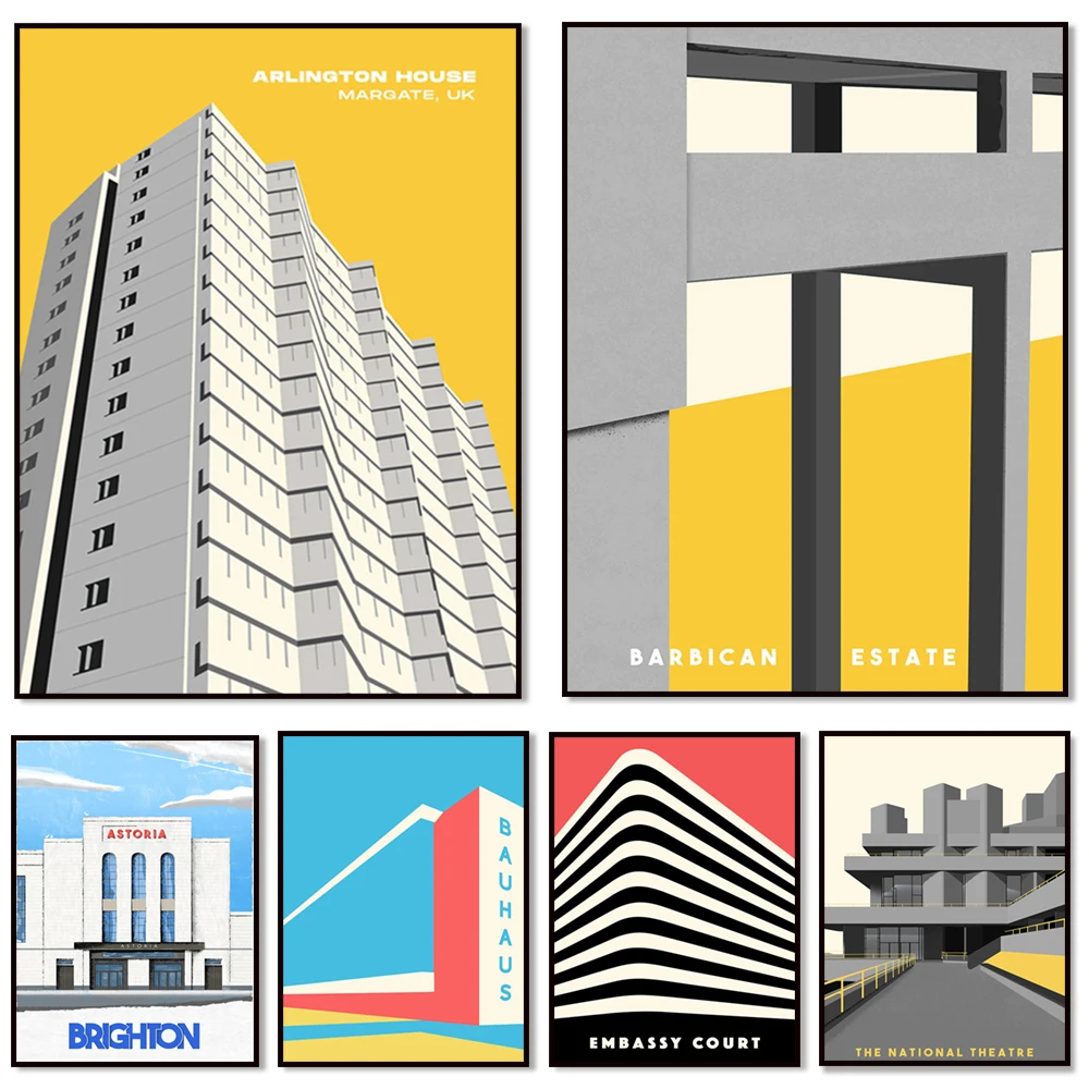 Brighton Astoria Poster,Fagus Factory Poster,Embassy Court Brighton Poster, Modernist Architecture Giclee Print
Brighton Astoria Poster,Fagus Factory Poster,Embassy Court Brighton Poster, Modernist Architecture Giclee Print