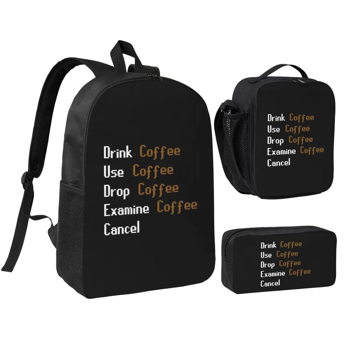 Runescape Mug Backpack Boys Girls BookBag School Bag Shoulder Bags 3ps Insulated Lunch Bag Pencil Case
Runescape Mug Backpack Boys Girls BookBag School Bag Shoulder Bags 3ps Insulated Lunch Bag Pencil Case
