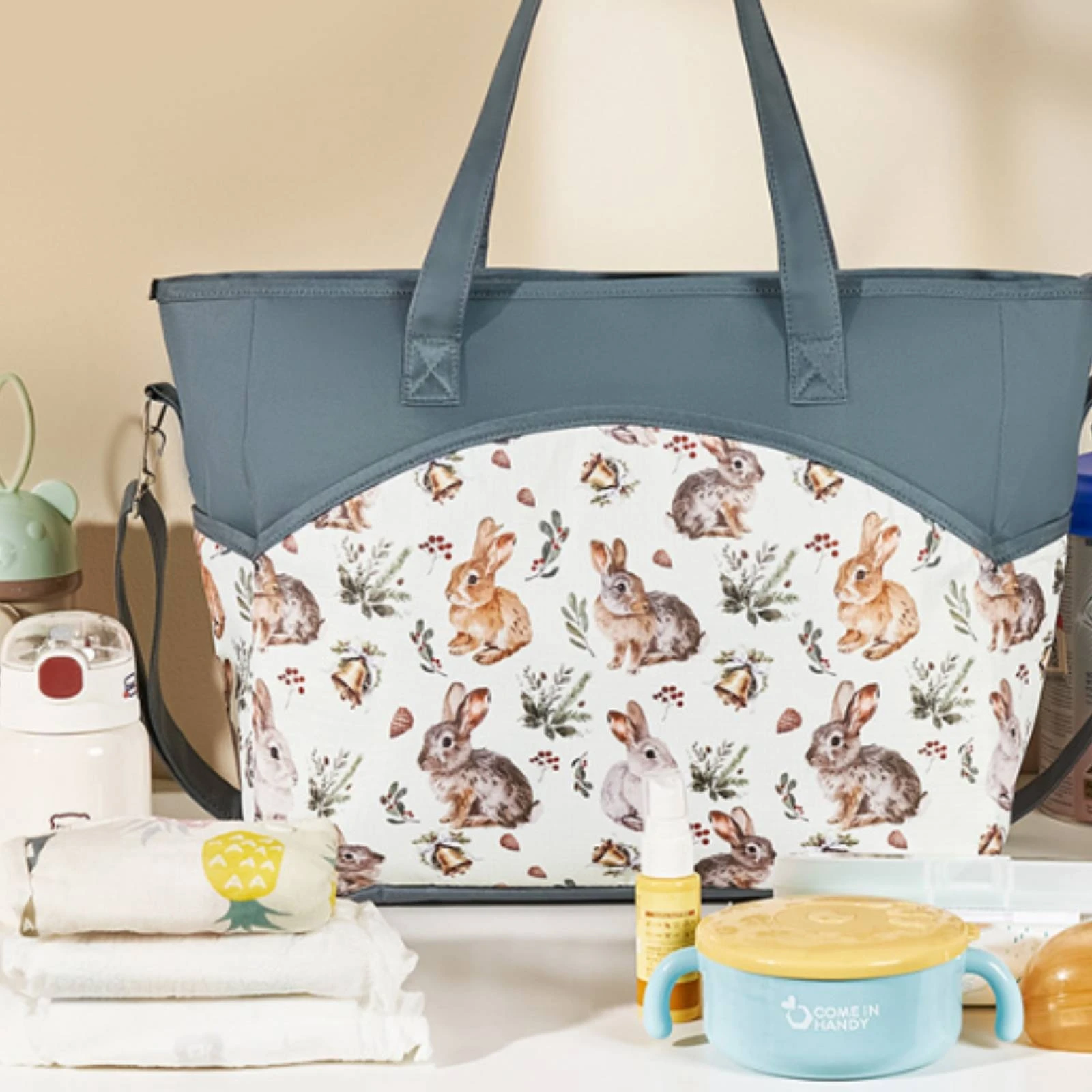 Maternity Tote Bag Polyester Waterproof Maternity Bag Adjustable Shoulder Strap Structured for New Parents
Maternity Tote Bag Polyester Waterproof Maternity Bag Adjustable Shoulder Strap Structured for New Parents