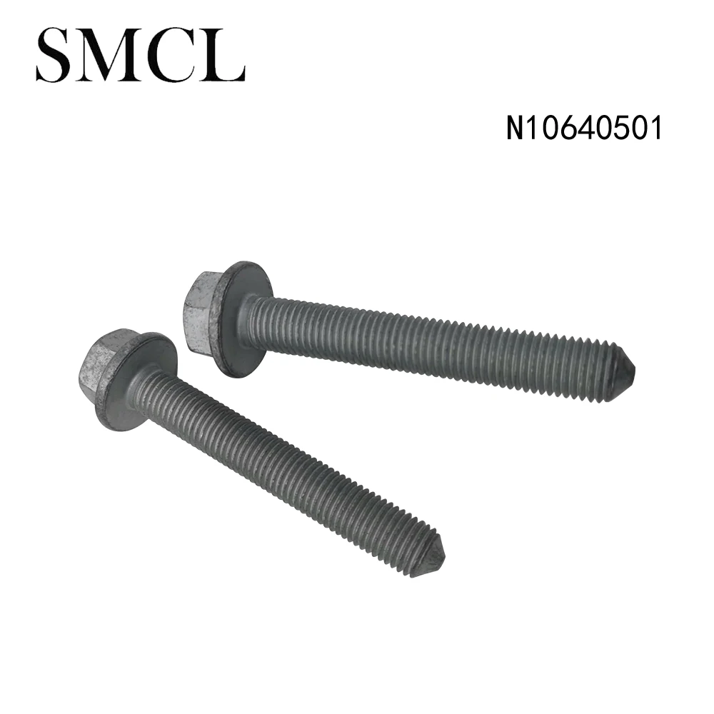 N10640501 2Pcs Control arm bolt For VW Golf Jetta/syncro Polo/Derby/Vento-IND Teramont T-Roc Audi RSQ3 Q4 Skoda Fabia Karoq
N10640501 2Pcs Control arm bolt For VW Golf Jetta/syncro Polo/Derby/Vento-IND Teramont T-Roc Audi RSQ3 Q4 Skoda Fabia Karoq