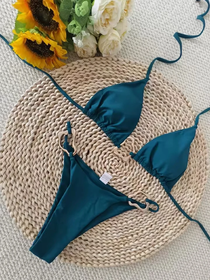 Vzvn Sexy Solid Lace Up Bikinis Women Split Swimsuit High Waist Beach Brazil Bikini 2026 All Season Backless Bikinis 2 Piece Set
Vzvn Sexy Solid Lace Up Bikinis Women Split Swimsuit High Waist Beach Brazil Bikini 2026 All Season Backless Bikinis 2 Piece Set
