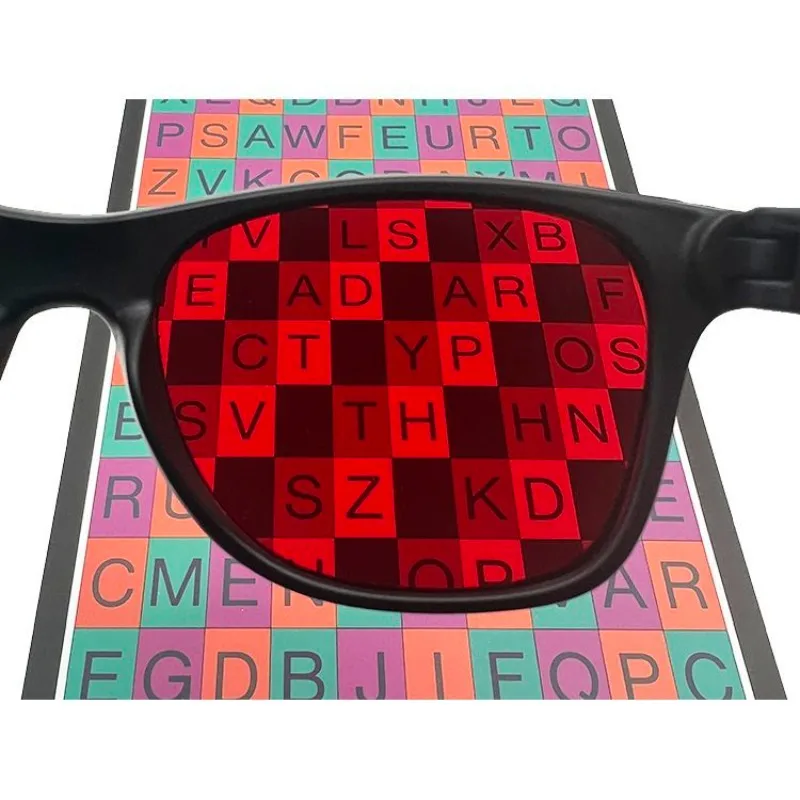 Red Green Reading Children Amblyopia Inhibition Training Card Red Green Glasses VT Training Card Anti-Suppression Training
Red Green Reading Children Amblyopia Inhibition Training Card Red Green Glasses VT Training Card Anti-Suppression Training