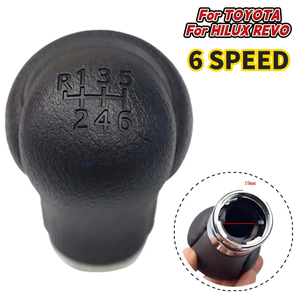 For TOYOTA Manual 6 SPeed Gear Shift Knob For HILUX REVO 2015-20 Left Hand DRIVER Lever Shifter Handball Car Interior
For TOYOTA Manual 6 SPeed Gear Shift Knob For HILUX REVO 2015-20 Left Hand DRIVER Lever Shifter Handball Car Interior