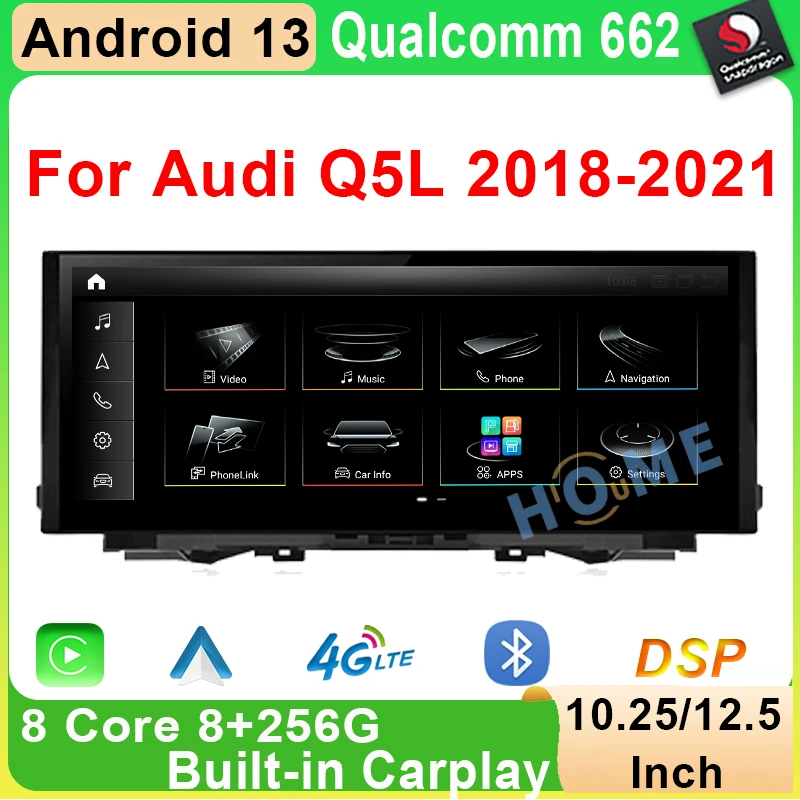 Factory Price Android 13 For Audi Q5 Q5L 2018 - 2021 GPS Navigation Radio CarPlay Video Stereo Auto Car Multimedia Player DSP 4G
Factory Price Android 13 For Audi Q5 Q5L 2018 - 2021 GPS Navigation Radio CarPlay Video Stereo Auto Car Multimedia Player DSP 4G