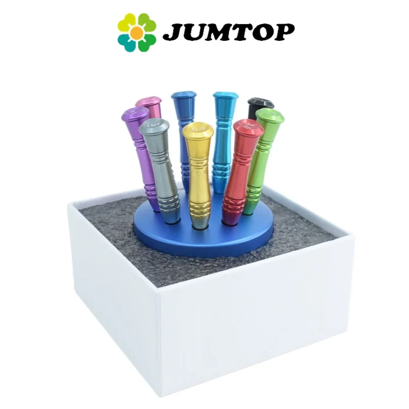 JUMTOP 9Pcs/Kit Dental Implant Screwdriver with Handle Micro Screw Driver for Implants System Drilling Tool
JUMTOP 9Pcs/Kit Dental Implant Screwdriver with Handle Micro Screw Driver for Implants System Drilling Tool