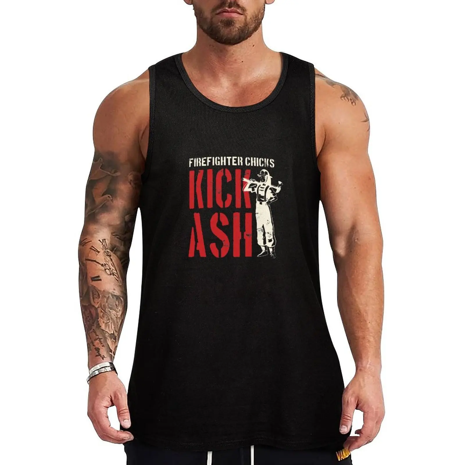 Female Firefighter Firefighter Chicks Kick Ash Girl Gift Tank Top Athletic Fit Tank Top Quick Dry Training Sleeveless
Female Firefighter Firefighter Chicks Kick Ash Girl Gift Tank Top Athletic Fit Tank Top Quick Dry Training Sleeveless