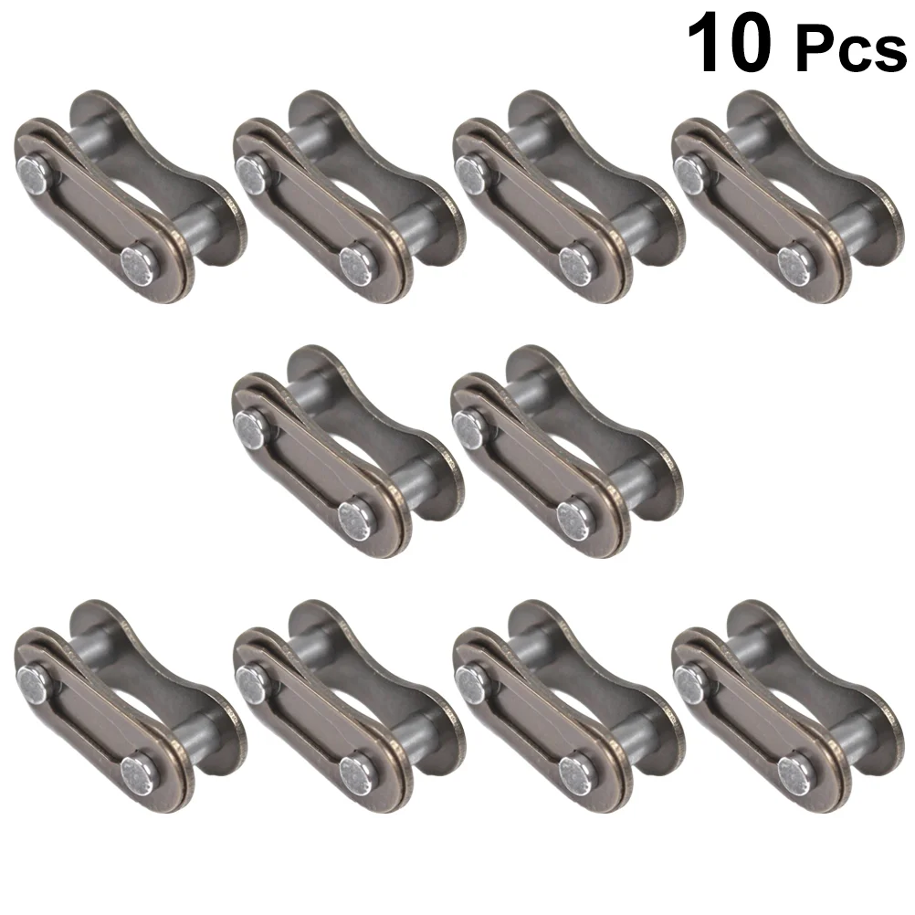 10 Pc Bike Accessory Replacement Chain Folding Connector Pack Missing Link DIY Repair
10 Pc Bike Accessory Replacement Chain Folding Connector Pack Missing Link DIY Repair