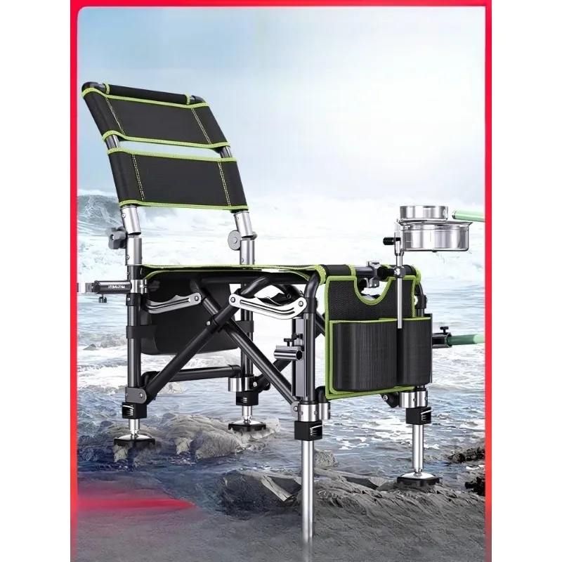 Knight fishing chair for wild fishing New multi-functional portable folding fishing chair
Knight fishing chair for wild fishing New multi-functional portable folding fishing chair