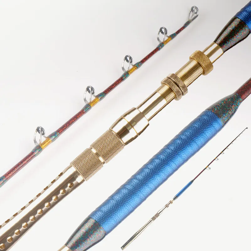 CWGR06 Carbon Heavy Duty Trolling Rod Jigging Rod Big Sea Game Deep Sea Fishing Rods
CWGR06 Carbon Heavy Duty Trolling Rod Jigging Rod Big Sea Game Deep Sea Fishing Rods