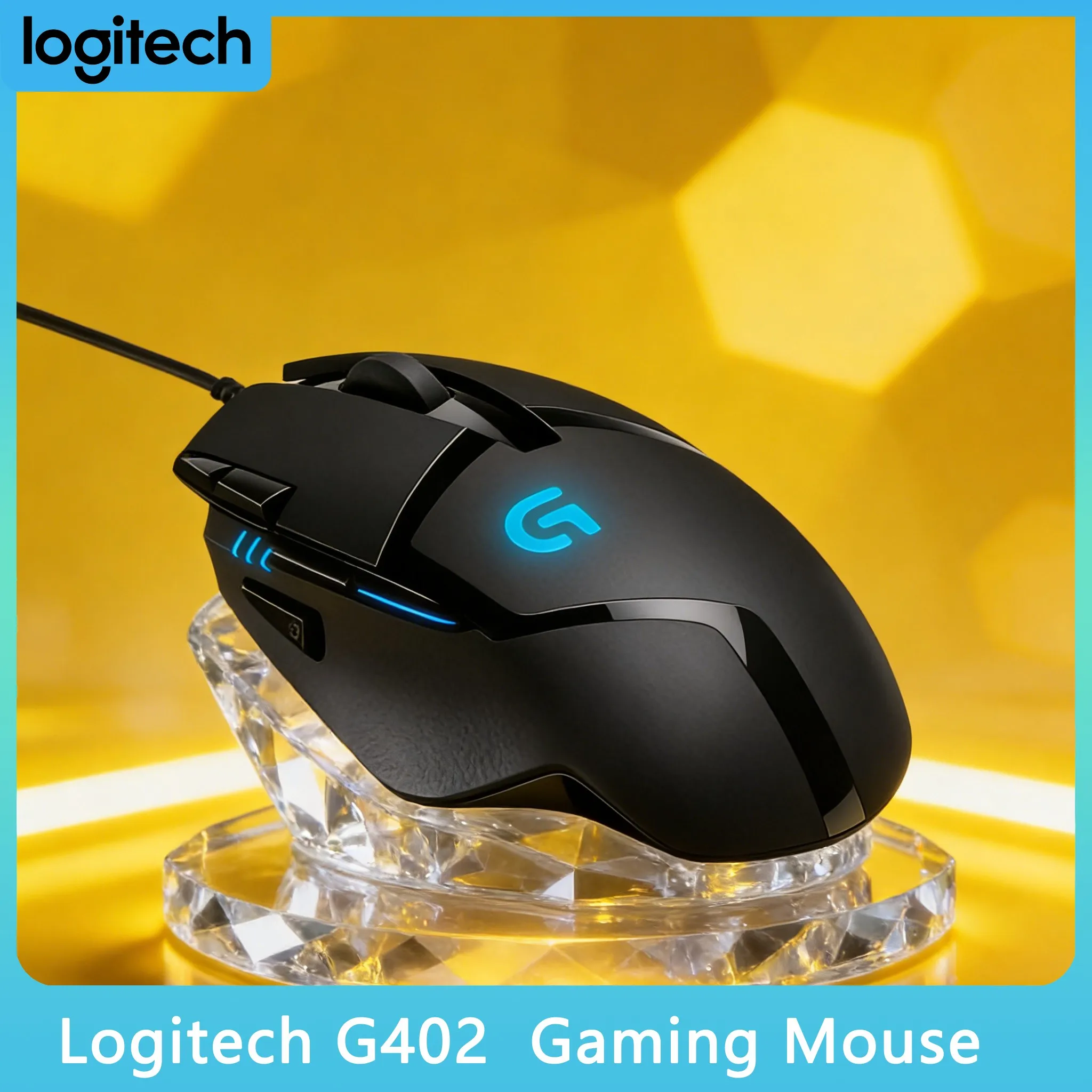 Logitech G402 Hyperion Fury - Perfect for Fast-Paced FPS Action
Logitech G402 Hyperion Fury - Perfect for Fast-Paced FPS Action