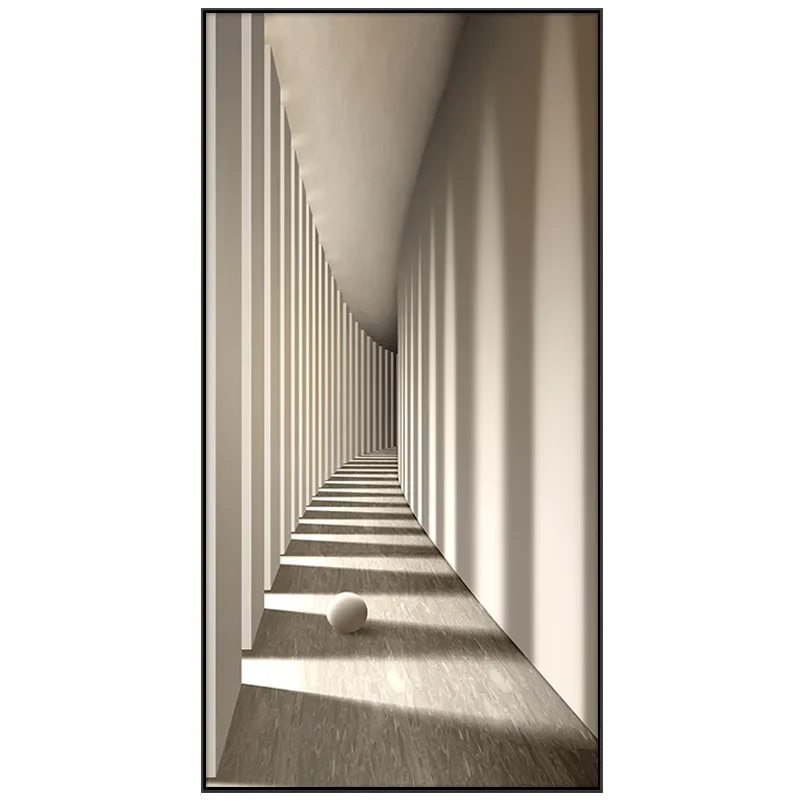 Sense of extension between doors Entry porch Hanging paintings Abstract atmosphere Hotel public
Sense of extension between doors Entry porch Hanging paintings Abstract atmosphere Hotel public