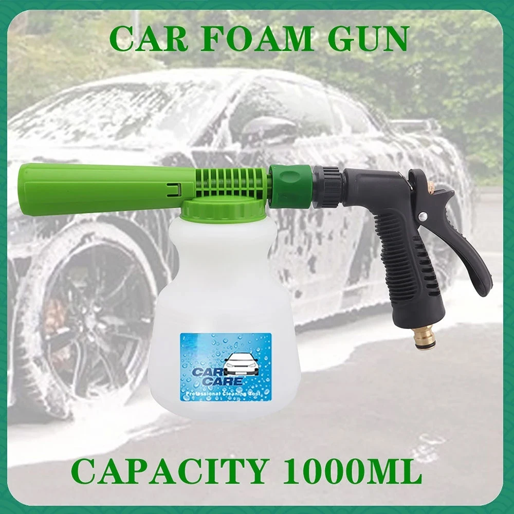 Low Pressure Carwash Foam Gun Foam Cannon Snow Foam Lance Garden Water Hose Water Sprayer Bottle
Low Pressure Carwash Foam Gun Foam Cannon Snow Foam Lance Garden Water Hose Water Sprayer Bottle