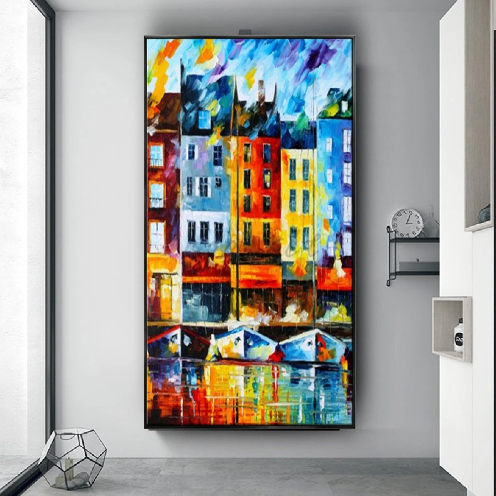 Venice Water City Landscape Poster Abstract Hand-Painted Oil Paintings On Canvas Wall Art Pictures For Living Room Home Decor
Venice Water City Landscape Poster Abstract Hand-Painted Oil Paintings On Canvas Wall Art Pictures For Living Room Home Decor