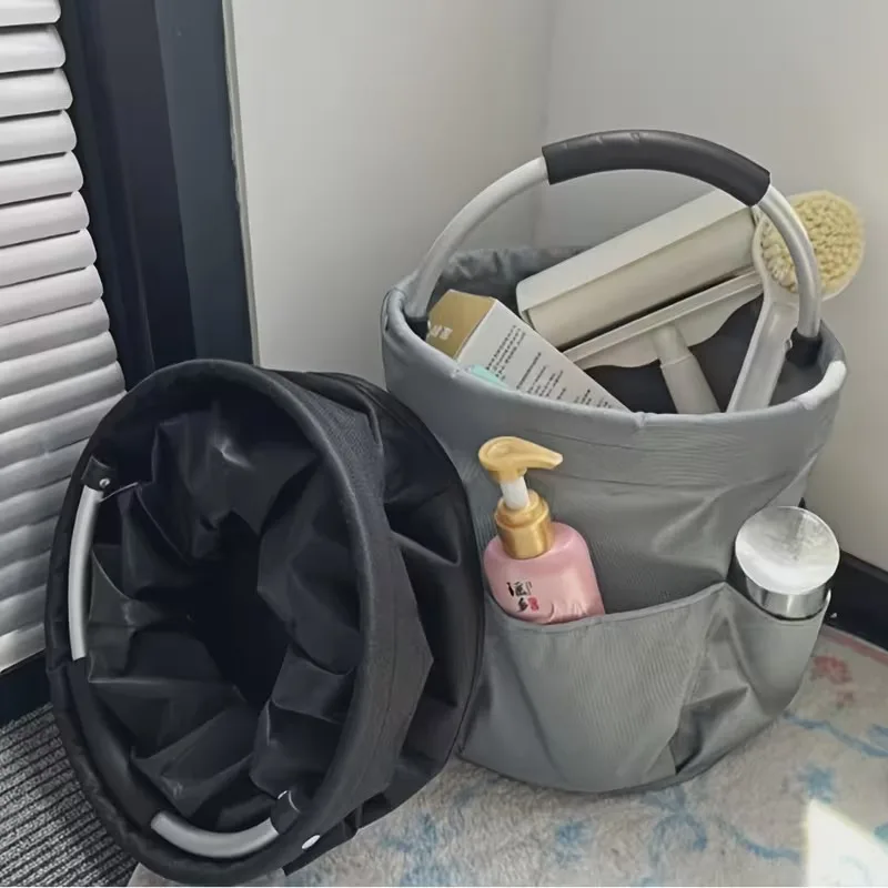 Oxford Cloth Bucket Tool Organizer Bag, Storage Basket With 6 Compartments And Large Central Compartment
Oxford Cloth Bucket Tool Organizer Bag, Storage Basket With 6 Compartments And Large Central Compartment