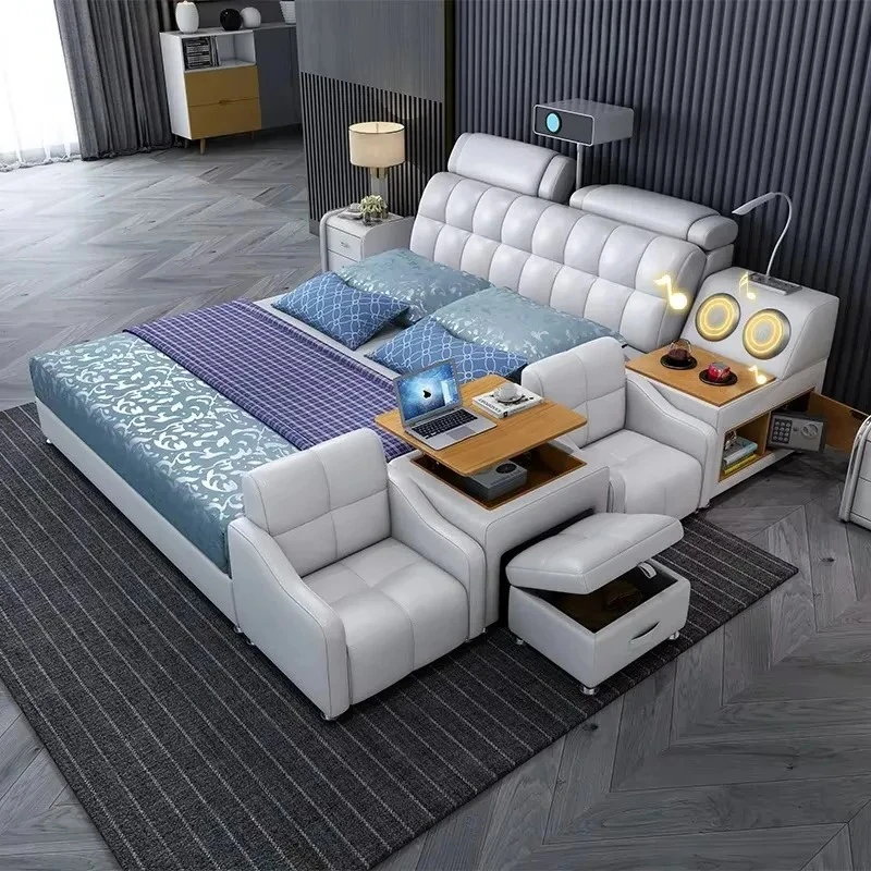 Luxury Comforter Multi Functional Bed Adult Large Storage Headboards Double Bed Monster King Size Lozko Sypialniane Furniture
Luxury Comforter Multi Functional Bed Adult Large Storage Headboards Double Bed Monster King Size Lozko Sypialniane Furniture