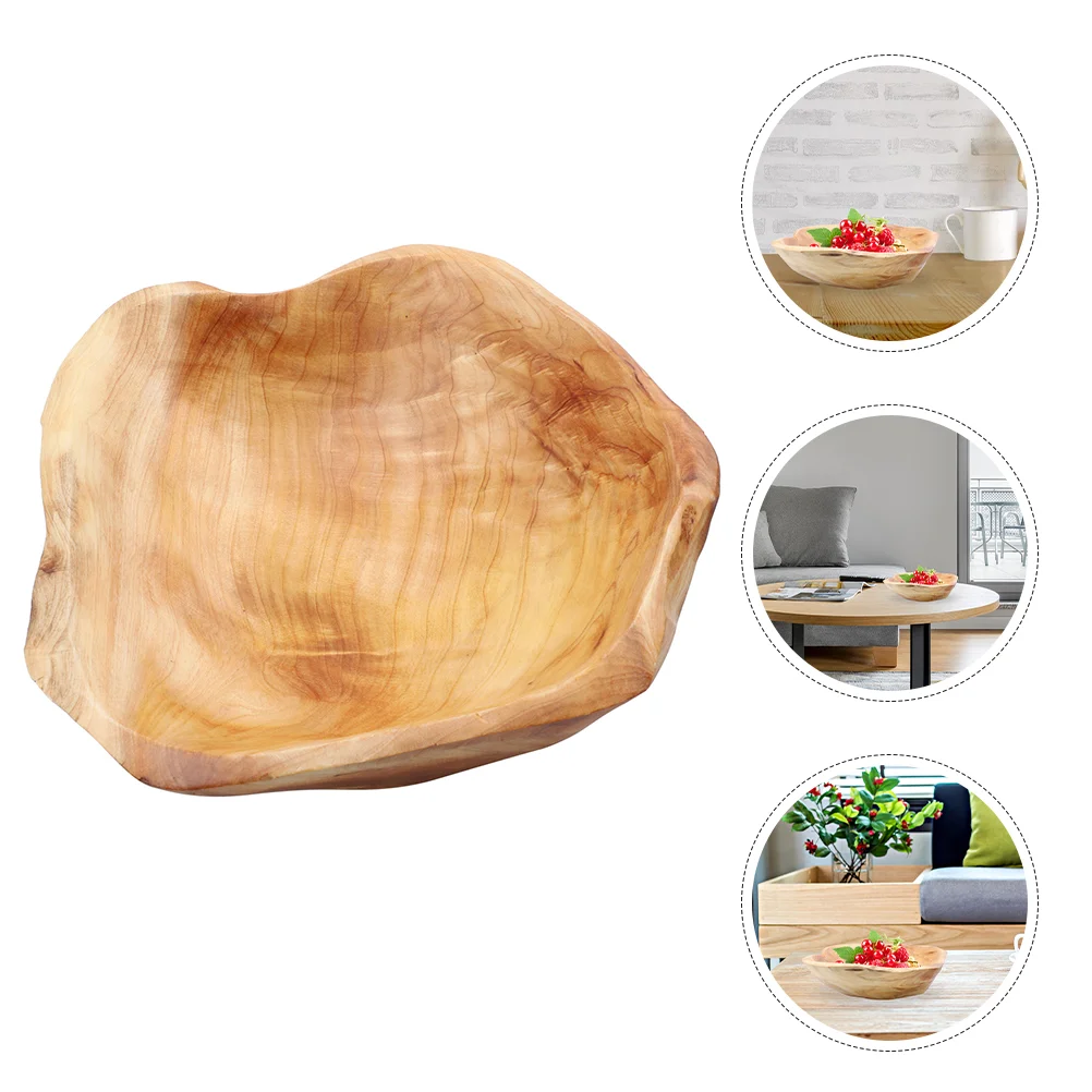 Bowl Decor for Table Fruit Wooden Rustic Coffee Serving Tray Plate Multifunctional
Bowl Decor for Table Fruit Wooden Rustic Coffee Serving Tray Plate Multifunctional