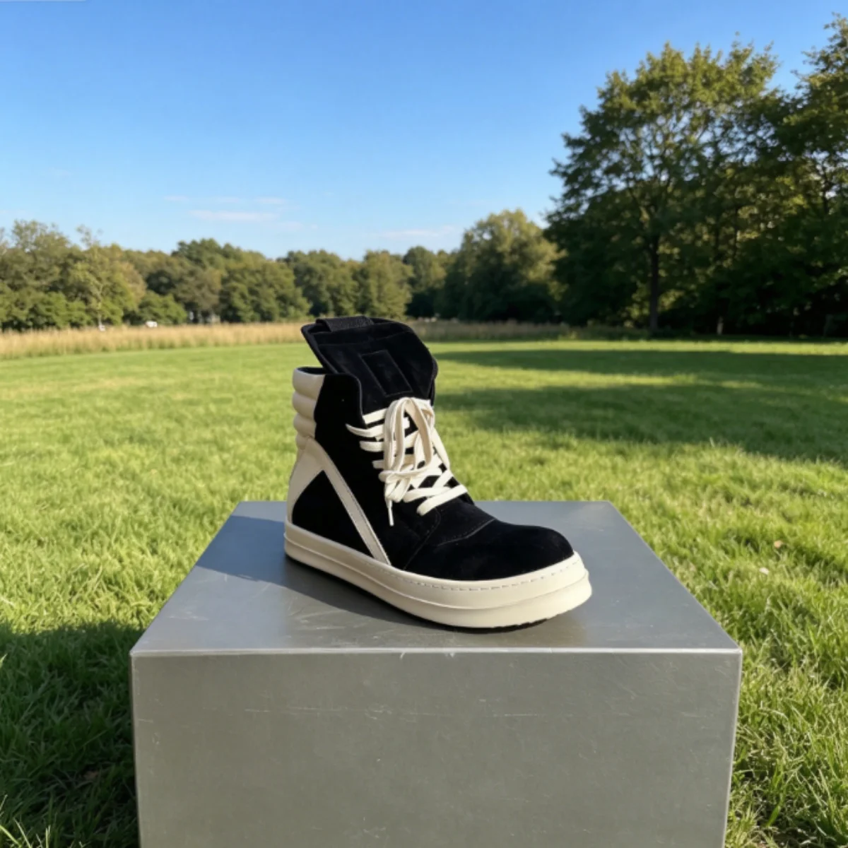 Brand Men Casual Shoes Cowhide High Top Shoe Brown Suede Black Leather Sneakers Ro Luxury Designer Zipper Women Flat Ankle Boots
Brand Men Casual Shoes Cowhide High Top Shoe Brown Suede Black Leather Sneakers Ro Luxury Designer Zipper Women Flat Ankle Boots