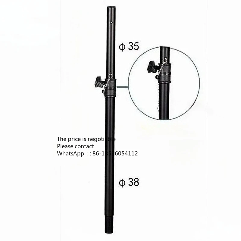 Длина подставки для динамика PRO Audio расширяется от 82 см до 140 см.
Длина подставки для динамика PRO Audio расширяется от 82 см до 140 см.