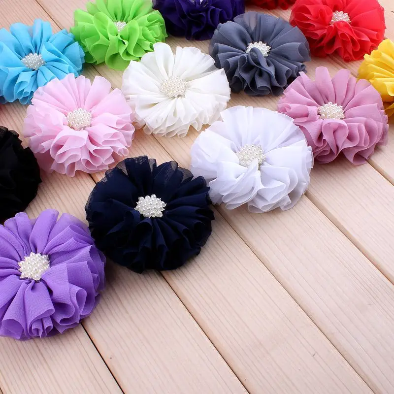 120pcs/lot 2.8" 15Colors Handmade Soft Chiffon Flower Accessories Artificial Fabric Wedding Decorative Flowers+Pearl Buttons
120pcs/lot 2.8" 15Colors Handmade Soft Chiffon Flower Accessories Artificial Fabric Wedding Decorative Flowers+Pearl Buttons